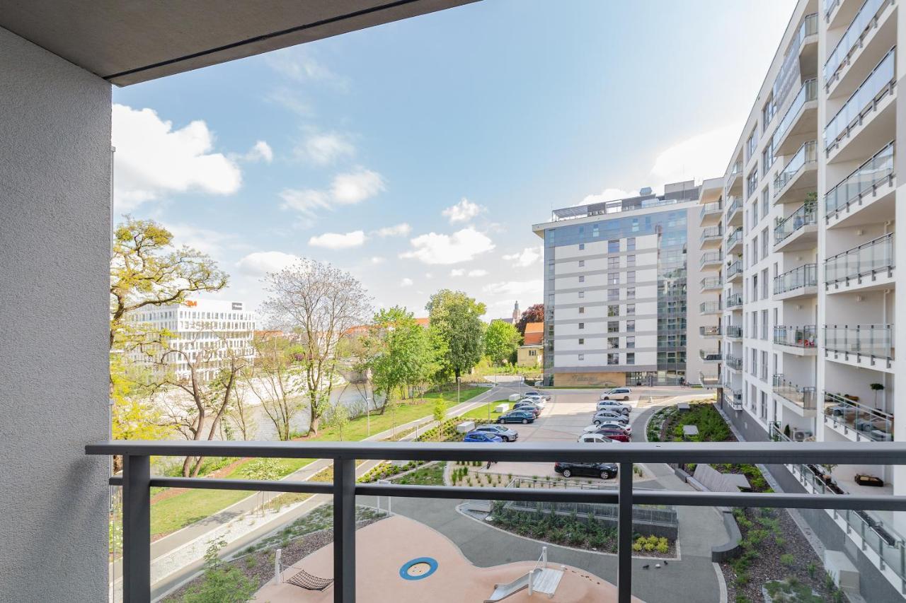 Odra View Apartments III Wrocław Exterior foto